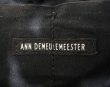 画像5: 【USED】ANN DEMEULEMEESTER(アンドゥムルメステール) 黒レザーバッグ (5)
