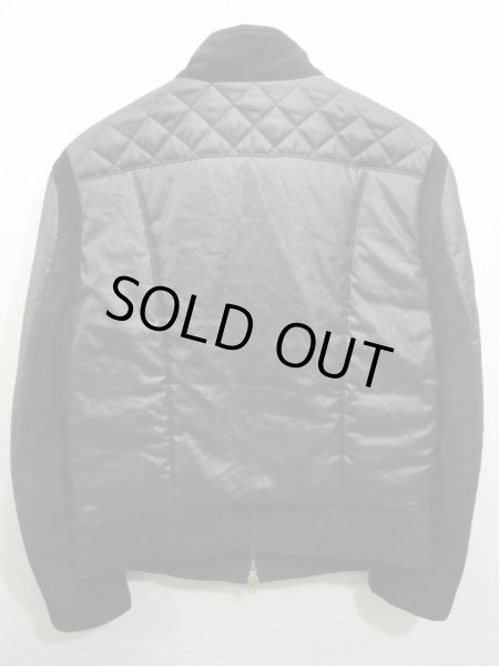 画像3: 【USED】Vivienne Westwood MAN(ヴィヴィアンウエストウッド マン) レザー切替ジップデザイン中綿ジャケット (3)