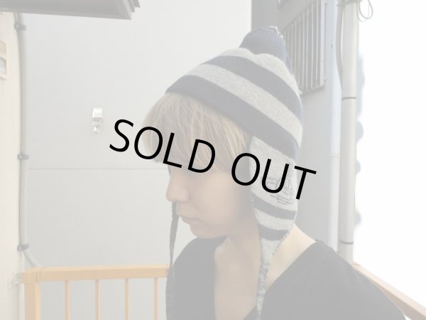 画像2: 【USED】Vivienne Westwood(ヴィヴィアンウエストウッド) 耳付きニット帽 (2)