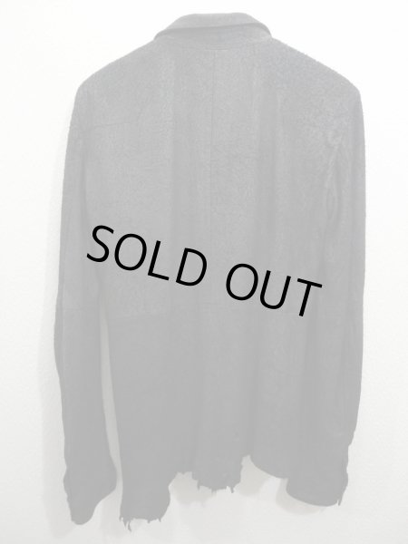 画像3: 【USED】JULIUS(ユリウス) レザーシャツジャケット (3)