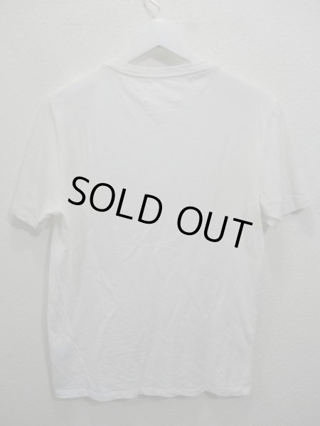 画像2: 【USED】Martin Margiera10(マルタンマルジェラ テン) シルバープリントTシャツ (2)