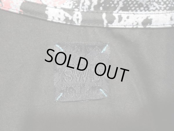 画像5: 【USED】SWD(エスダブリューディー)ハイネックオーバーサイズ総柄ブルゾン (5)