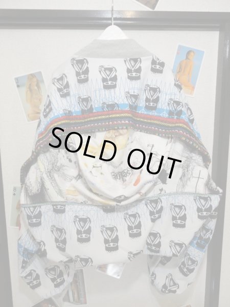 画像4: 【未使用】bodysong×HIRO 総柄ドッキングデザインブルゾン (4)