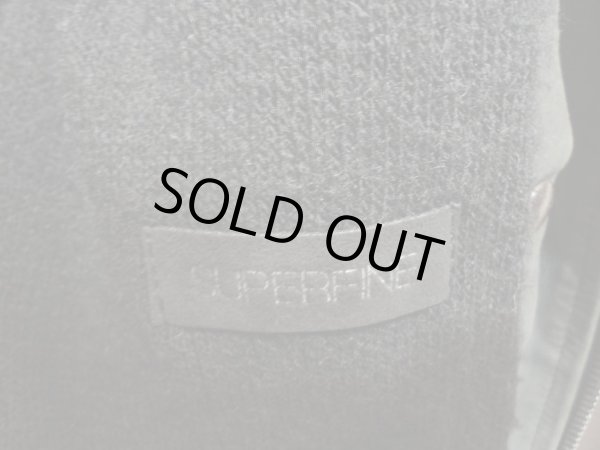 画像4: 【USED】SUPERFINE(スーパーファイン)レザーMA-1ジャケット (4)