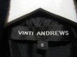 画像4: 【USED】VINTI ANDREWS(ヴィンティ アンドリュース)メルトン×レザーライダースジャケット (4)
