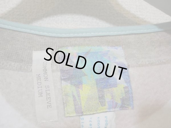 画像5: 【未使用】bodysong(ボディーソング)変形ドッキングコモンスリーブスウェットトップス (5)