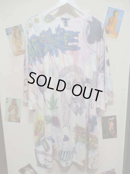 画像3: 【USED】2013A/W HIRO(ヒロ)総柄6XLサイズBIG-Tシャツ (3)