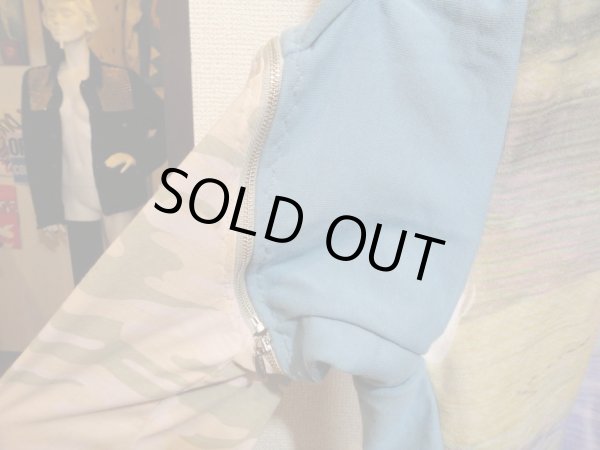 画像4: 【未使用】bodysong(ボディーソング)コモンスリーブ変形スウェットトップス (4)