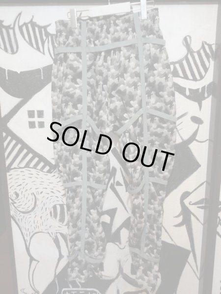 画像3: 【USED】bernhard willhelm(ベルンハルトウィルヘルム)カモ柄調拘束デザインパンツ (3)