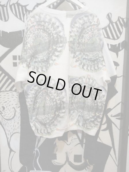 画像3: 【USED】2013年秋冬物 bodysong(ボディーソング)コモンスリーブグラフィック柄スウェットトップス (3)