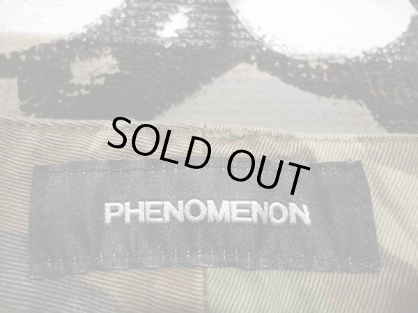 画像3: 【USED】PHENOMENON(フェノメノン)刺繍入りカモ柄クロップドパンツ (3)