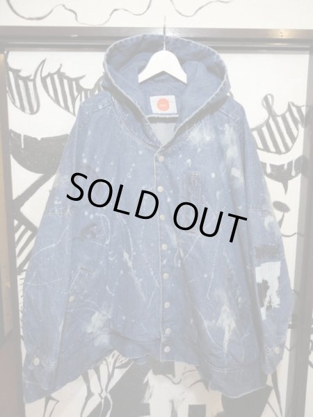 画像2: 【USED】HIRO(ヒロ)オーバサイズデニムジャケット (2)