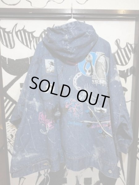 画像3: 【USED】HIRO(ヒロ)オーバサイズデニムジャケット (3)