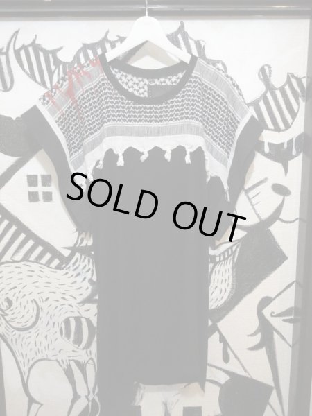 画像2: 【USED】HIRO×CHRISTIAN DADA(ヒロ×クリスチャンダダ)切替デザイントップス (2)