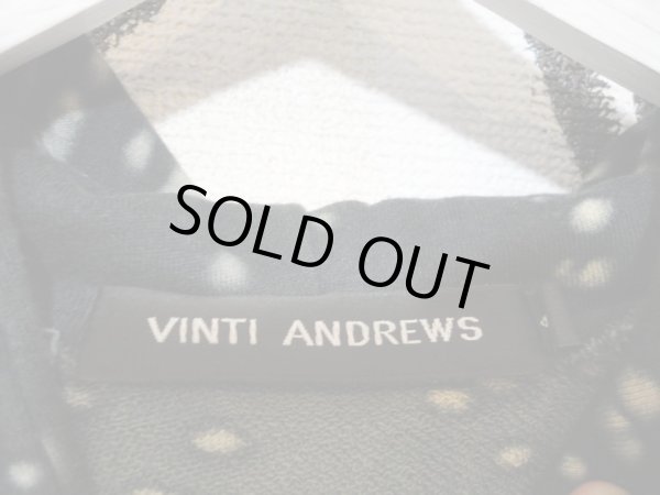 画像4: 【USED】VINTI ANDREWS(ヴィンティ アンドリュース)ブリーチ&ダメージ加工プルオーバースウェットパーカー (4)