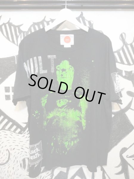 画像2: 【USED】HIRO(ヒロ)プリント&パッチBIG-Tシャツ (2)