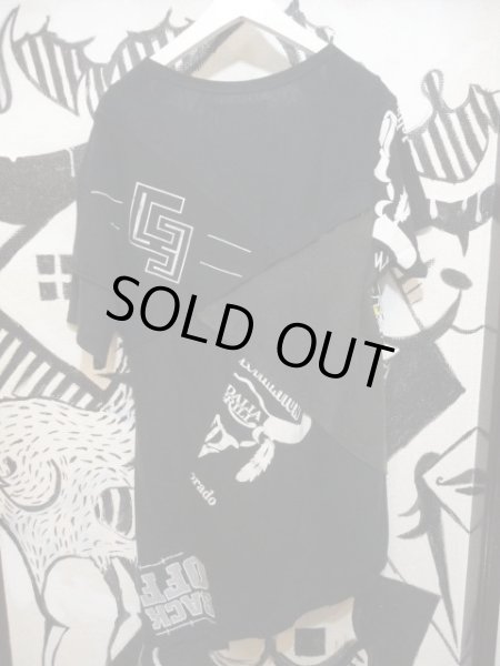 画像3: 【USED】TATARImokke(タタリモッケ)古着再構築デザインカットソー (3)