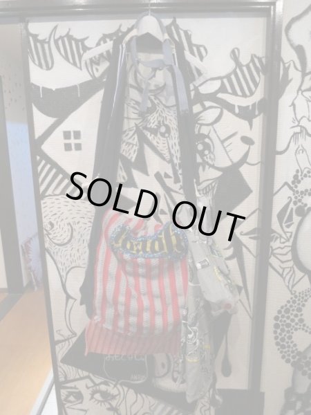 画像2: 【未使用】HIRO×bodysong(ヒロ×ボディーソング)ドッキングデザインショルダーバッグ A  (2)