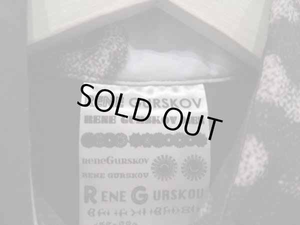 画像4: 【USED】RENE GURSKOV(レネ ガルスコフ)バックルデザイン柄シャツ (4)