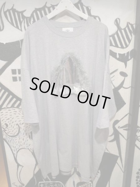 画像2: 【未使用】STAR STYLING(スタースタイリング)トライアングルパッチ装飾スーパーオーバーサイズカットソー   (2)