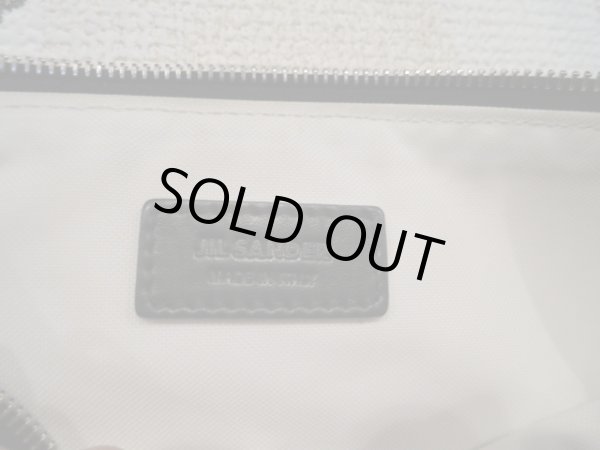 画像3: 【USED】JILSANDER(ジルサンダー)総柄ナイロンクラッチバッグ (3)