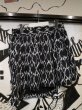 画像3: 【USED】JUVENILE HALL ROLLCALL(ジュベナイル ホール ロールコール)黒×白クロスボーン総柄スカート  (3)