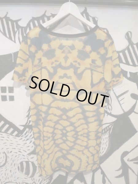 画像3: 【USED】KAZUSHI HARA(カズシ ハラ)総柄カットソー (3)