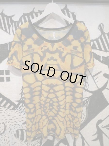 画像2: 【USED】KAZUSHI HARA(カズシ ハラ)総柄カットソー (2)