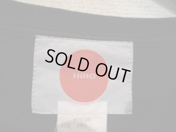 画像4: 【USED】HIRO(ヒロ)黒プリントBIG-Tシャツ (4)