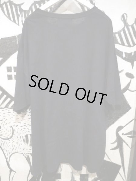 画像2: 【USED】HIRO(ヒロ)黒プリントBIG-Tシャツ (2)