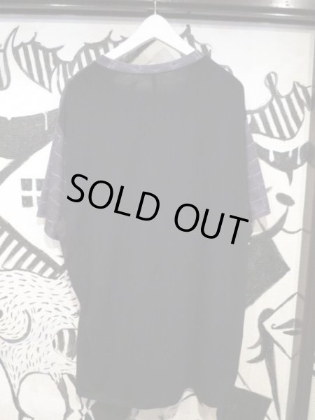 画像2: 【USED】CHRISTIAN DADA(クリスチャンダダ)柄切替カットソー (2)