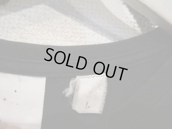 画像4: 【USED】PHENOMENON(フェノメノン)黒プリントTシャツ (4)