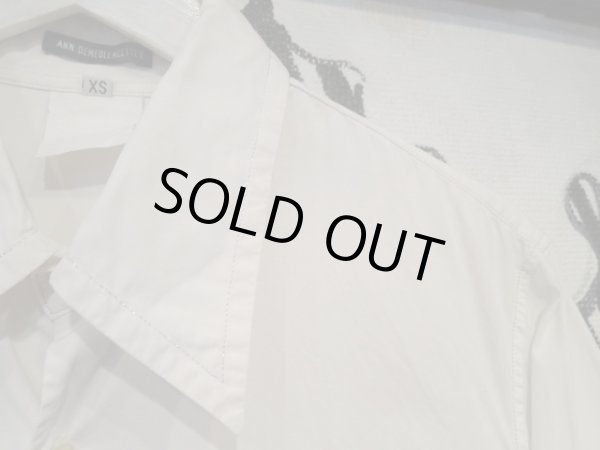 画像4: 【USED】ANN DEMEULEMEESTER(アンドゥムルメステール)長袖シャツ (4)