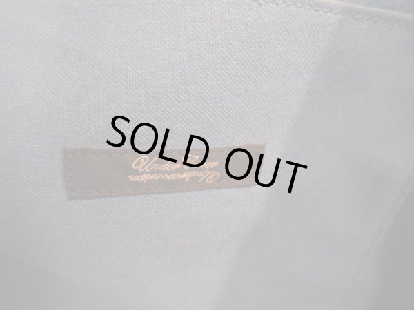 画像3: 【USED】UNDER COVER ISM(アンダーカバー イズム)コットン×レザー切替クラッチバッグ (3)