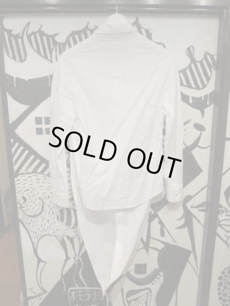 画像3: 【USED】LIMI feu(リミフゥ)変形アシンメトリーシャツ (3)