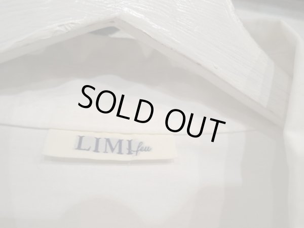 画像4: 【USED】LIMI feu(リミフゥ)変形アシンメトリーシャツ (4)