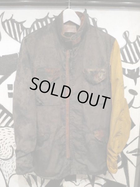 画像2: 【USED】NADA.(ナダ)ミリタリー調デザインブルゾン (2)