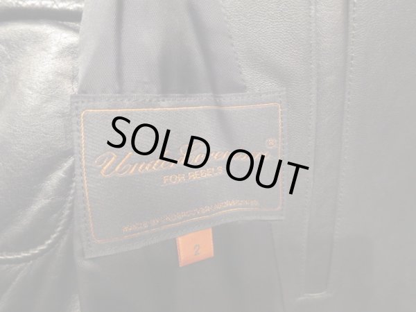 画像5: 【USED】UNDER COVER ISM(アンダーカバー イズム)レイヤードデザインレザーライダースジャケット (5)