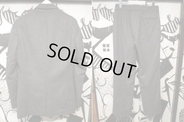 画像2: 【USED】MARTIN MARGIELA 10(マルタンマルジェラ)ウール地ジャケット＋スラックス セットアップ (2)