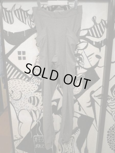 画像3: 【USED】Z.B berlin(ツェットベー ベルリン)変形ツイストデザインスウェットパンツ (3)