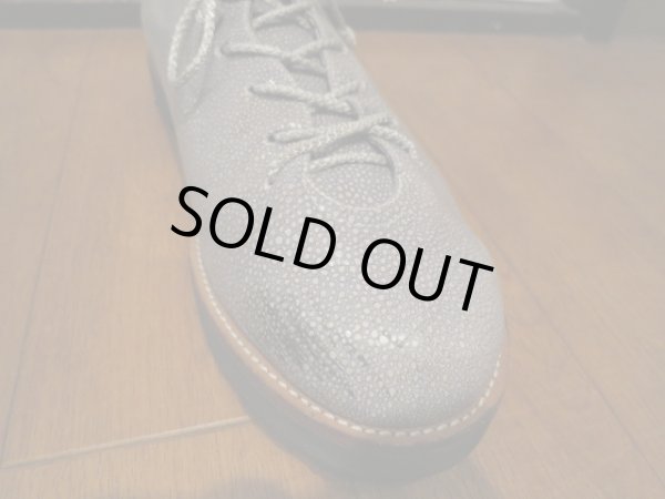 画像2: 【USED】JULIAN ZIGERLI (ジュリアン ジゲアリ)鮫肌デザインレザーシューズ (2)