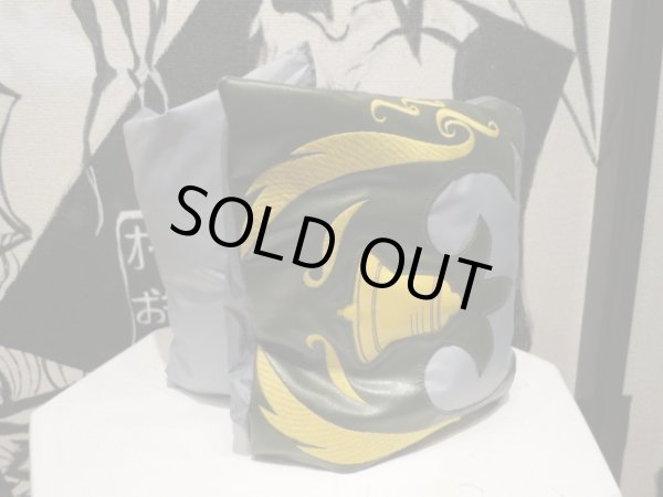 画像2: 【USED】FACETASM(ファセッタズム)パッチ装飾ダウンマフラー (2)