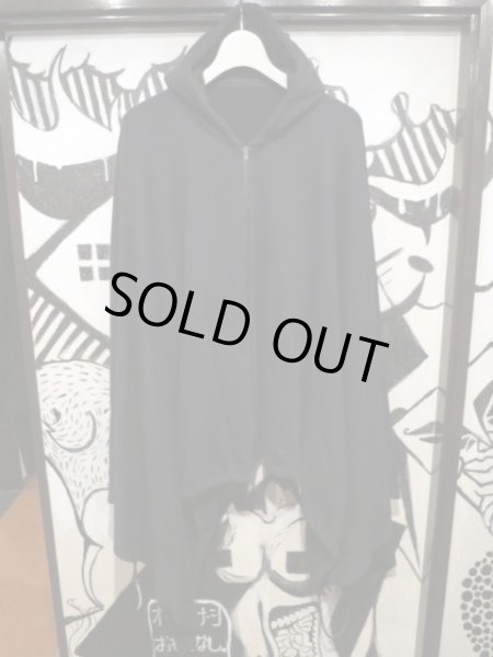 画像2: 【USED】BLESS(ブレス)ポンチョ型スウェットパーカー (2)