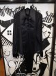 画像2: 【USED】Noir Fr(ノアファー)黒リボン装飾シャツ (2)