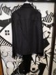 画像3: 【USED】Noir Fr(ノアファー)黒リボン装飾シャツ (3)