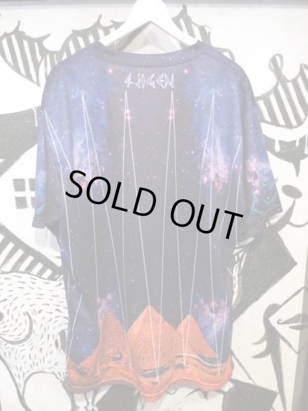 画像3: 【USED】4jigen(ヨジゲン)グラフィック総柄オーバーサイズカットソー (3)