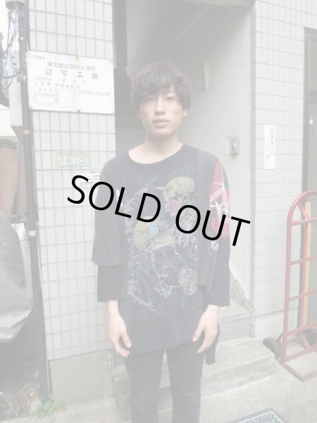 画像4: 【USED】HIRO(ヒロ)再構築デザインカットソー (4)