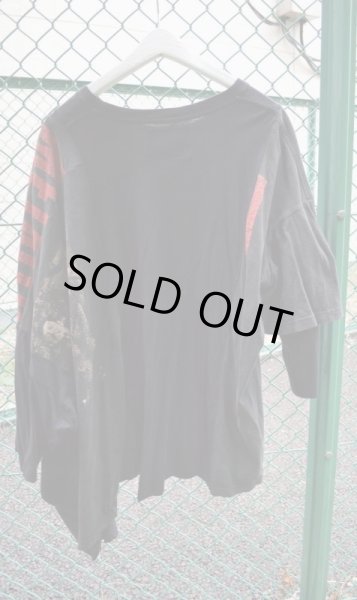 画像2: 【USED】HIRO(ヒロ)再構築デザインカットソー (2)