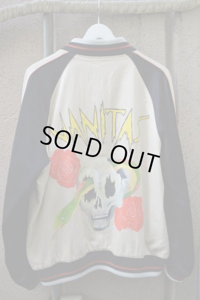 画像6: 【USED】HIRO(ヒロ)リバーシブルデザインサテンブルゾン (6)