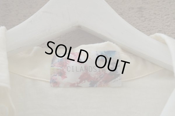 画像4: 【USED】CILANDSIA(チランドシア)グラフィック柄シャツ (4)